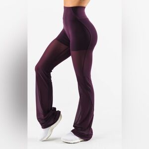 Alphalete Purple Boot Cut Flare Pants